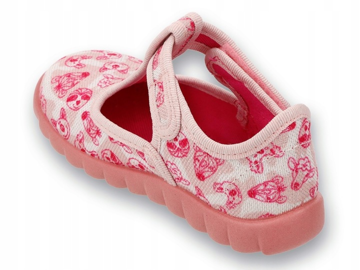 Капці дитячі рожеві капці капці липучки BEFADO 627P019 (21-26) р. 23 — фото 4
