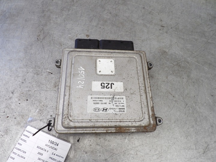 Hyundai Sonata V computer, control unit 39110-25070
