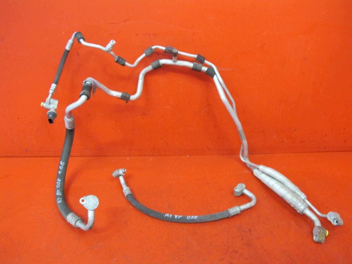 AUDI A3 8P 1.6 8V BGU SEAT SKODA VW wiring hose hose of the air conditioning KOMPLET