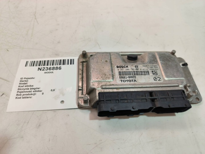 computer of the engine ECU 89661-0H022 PEUGEOT 107