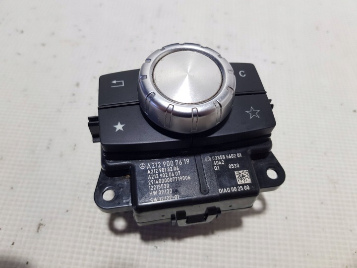 MERCEDES W212 PANEL KONTROLER IDRIVE JOYSTICK POKRETLO RADIA 2129007619