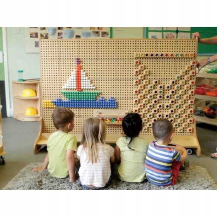 MASTERKIDZ Окремостояча Дошка Наукова Творча STEM 166 x 125 — фото 2