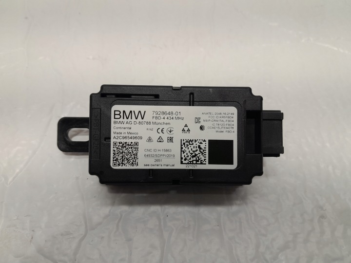 BMW X3 G01 LCI modul Bedienteil ODBIORNIKA RADIOWEGO 7928648