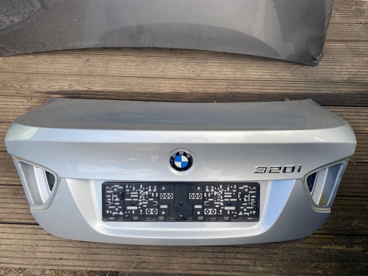 BMW 3 E90 complète porte du coffre/hayon coffre arrière TITANSILBER 354