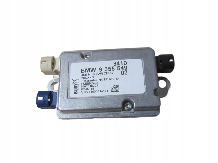 BMW X3 G01 F20 F46 G30 G02 modul USB Bedienteil HUB USB 84109355549 9355549