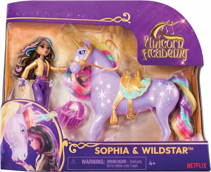 Набір академія єдинорогів фігурка WILDSTAR і лялька SOPHIA єдиноріг ACADEMY — фото 8