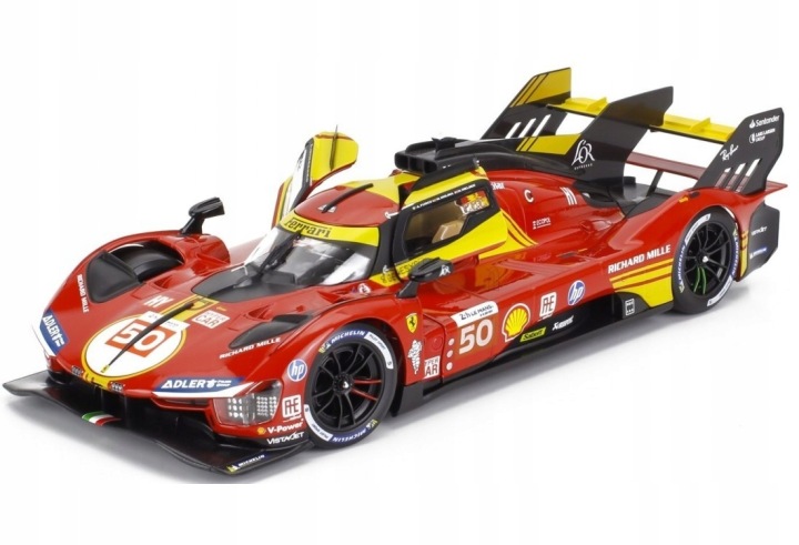 Bburago Ferrari 499P Le Mans 2024 1:18 — фото 3