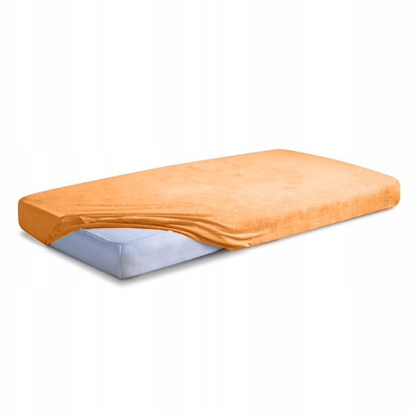 Froté Prostěradlo s gumou 210/220x190/200 Classic Lososové