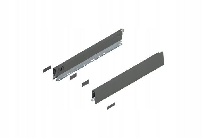 Blum 470N4502S Bok Merivobox, výška N (68.5 mm) 450 mm, antracit mat