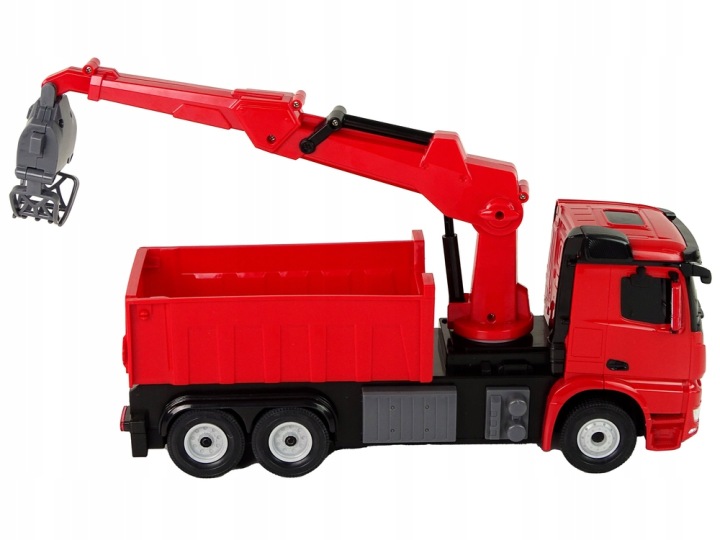 Вантажівка з захоплювачем Р./ C Mercedes червона Rastar 480x235 мм — фото 4