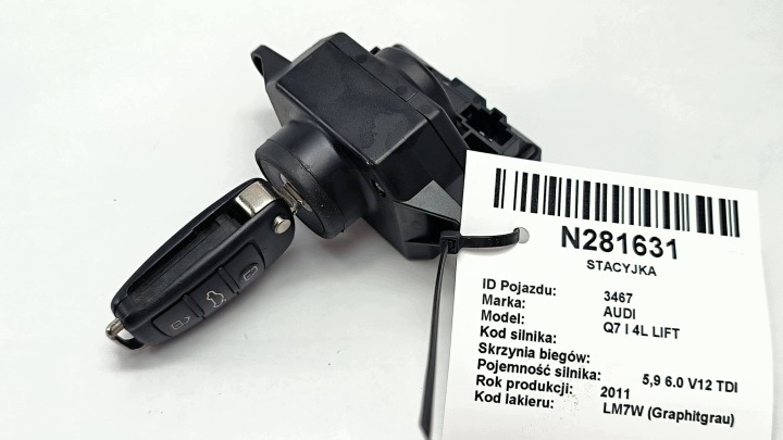 brava paljenja ključ 4F0910132E AUDI Q7 i 4L LIFT