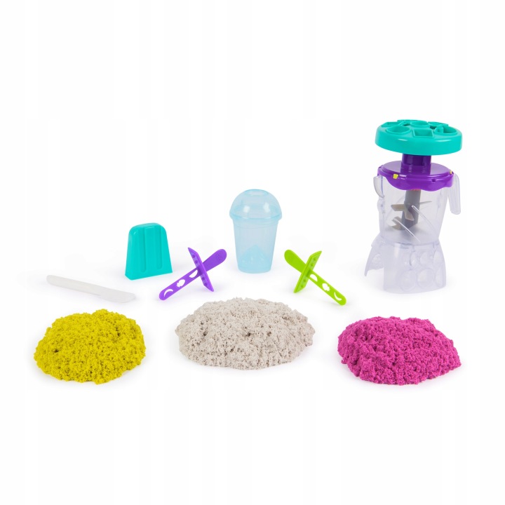 Пісок кінетичний крижані десерти блендер міксер 3 кольори 18 FORM KINETIC SAND — фото 9