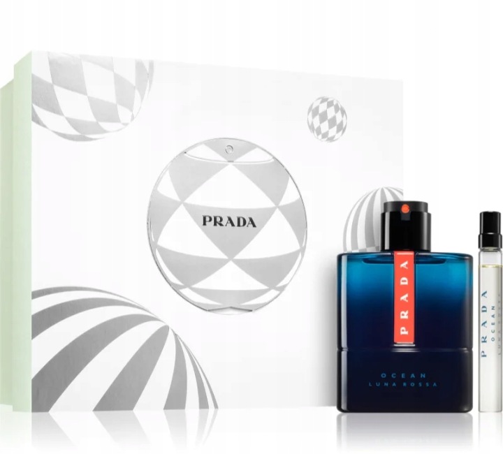 prada luna rossa ocean woda perfumowana 100 ml  tester zestaw  