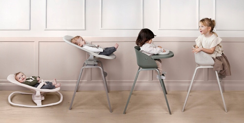 Elodie Details - Шезлонг для новонародженого Newborn Seat GRACE, Moonshell — фото 2