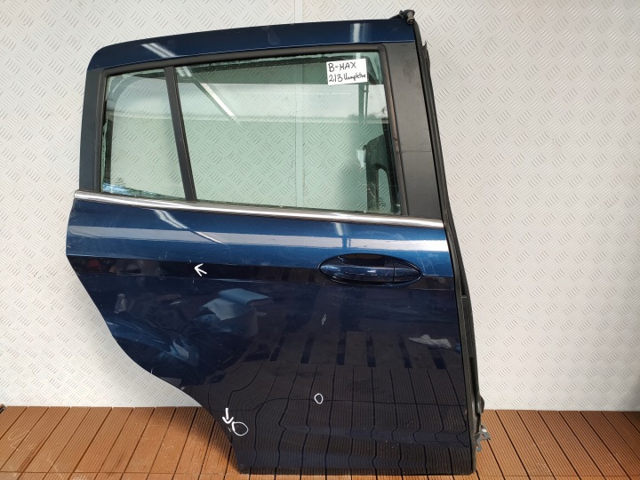 FORD B-MAX 12-17 Tür hinten rechts komplet heck Original LAKIER