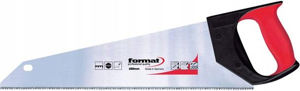 Ruční pila s 2-komponentní rukojetí 450 mm, 7 zubů na palec Format