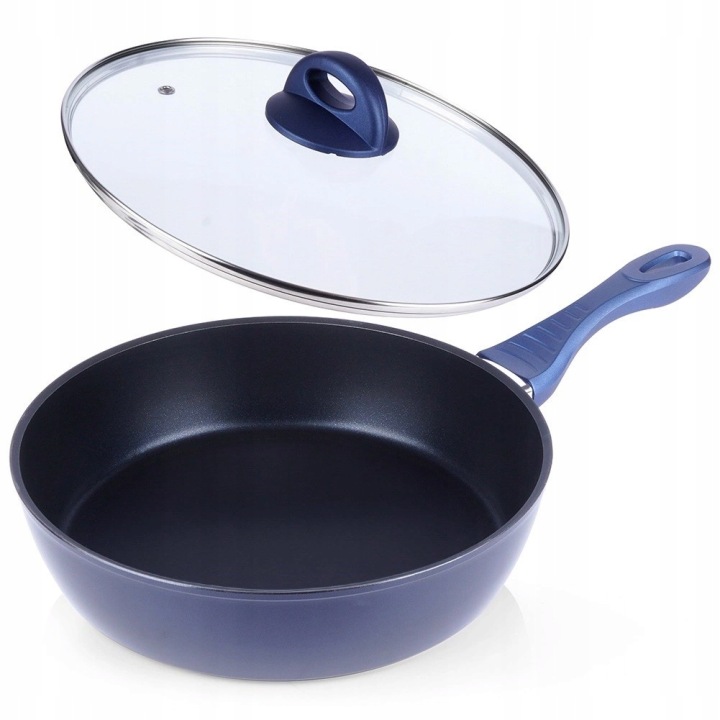 Diamantová pánev s víkem 28 cm Orion Vysoká pro indukci