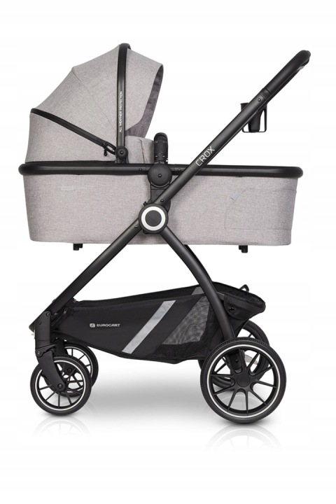 Візок дитячий Crox Pearl Euro-Cart 1 в 1 Люлька Рама