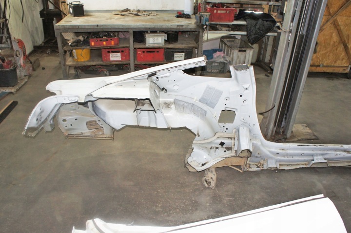 RK294 Ford Mustang VI Quarter Fender dreapta spate Oxford alb Coupe 9