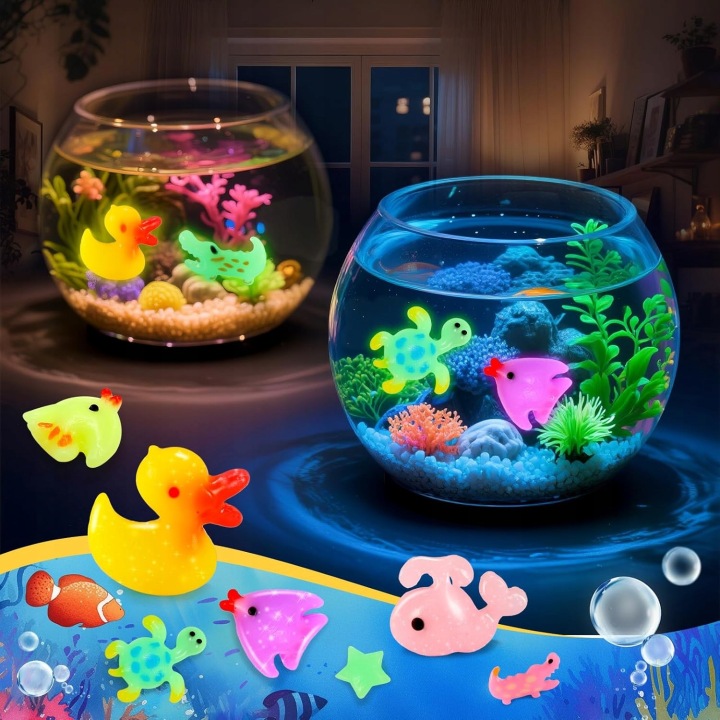 Набір для творчості чарівний ельф водний 3D 10 кольорів 12 формочок DIY світний — фото 4