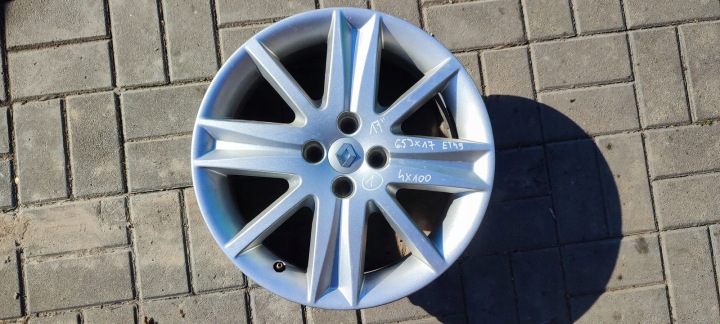 disk hliníkový disk Renault 4x100 6,5Jx17 ET49