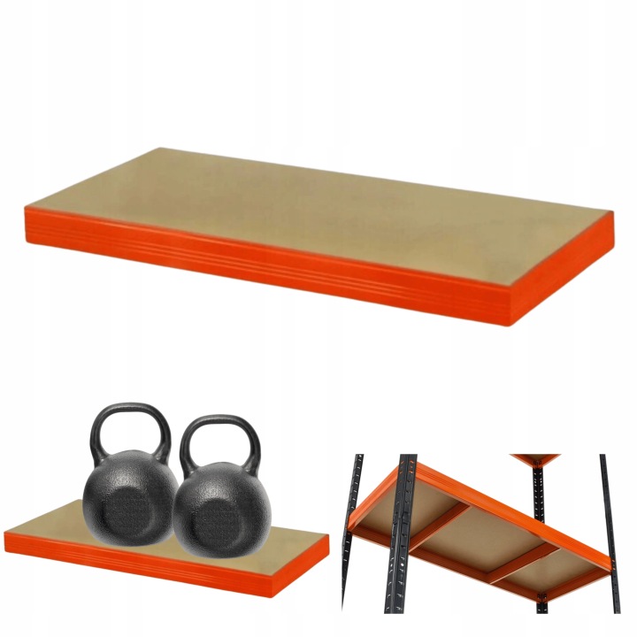 Police pro kovový regál Helios 75x35 cm 1Px275 kg Příčníková Deska Pomar