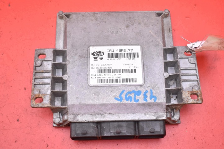 řídící jednotka motoru 9655757180 9645989480 PEUGEOT 206 1.1 8V 60 KM LIFT 02-09