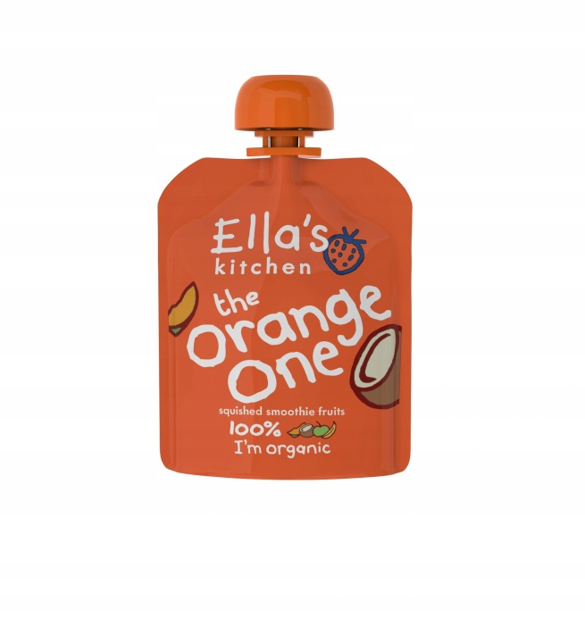 Ella's Kitchen Помаранчевий One пюре фруктовий з манго біо 5 x 90 г — фото 5