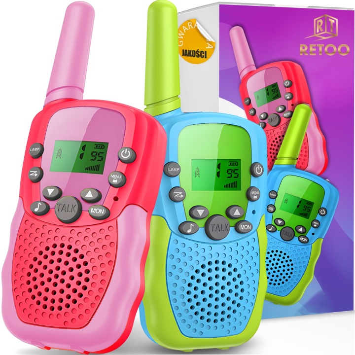 WALKIE TALKIE для дітей 2 шт. вокі Toki рації набір велика дальність — фото 4
