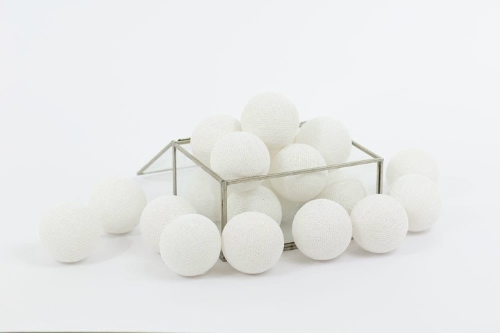 Набір лампочок Cotton Balls All Білий 20 куль