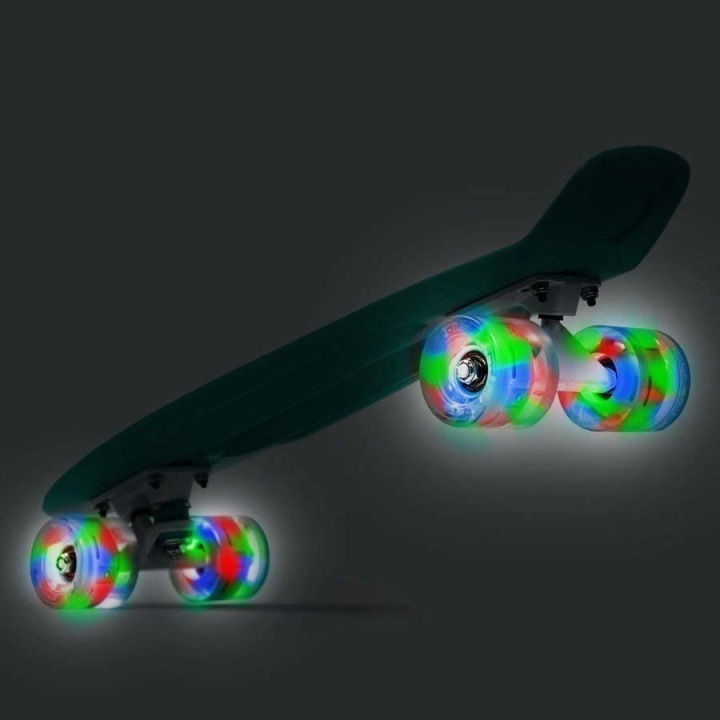 Скейтборд до 100 кг колеса каучукові LED ABEC-5 — фото 3