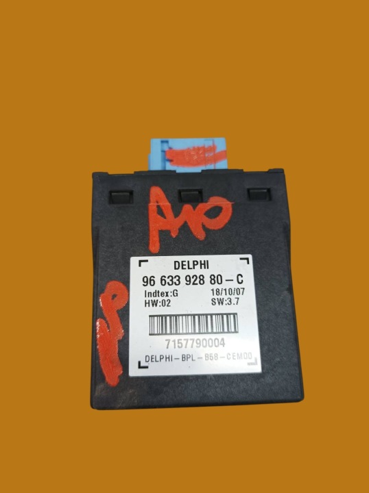 modul ALARMU 9663392880 Citroen C4 Picasso und (2006-2013)