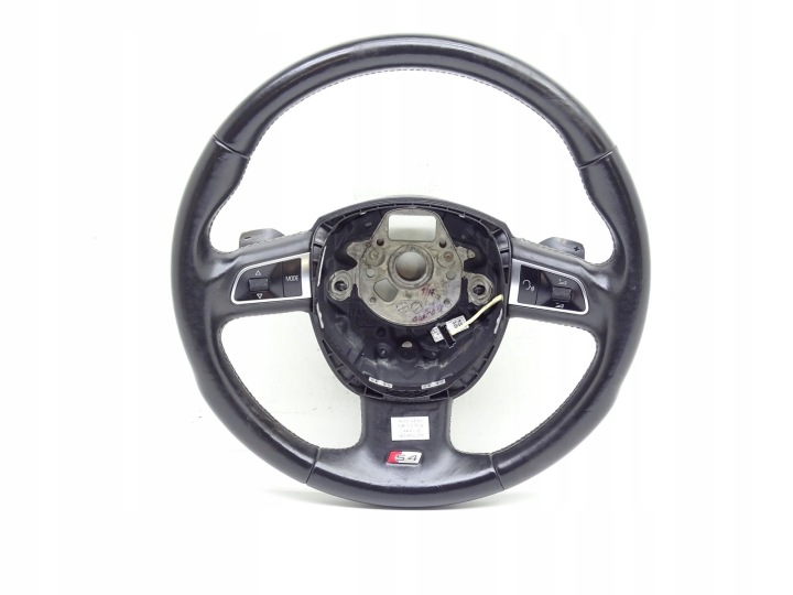 Volant Cuir, en cuir MULTI Palettes vitesse volant AUDI S4 B8 8K0419091BF