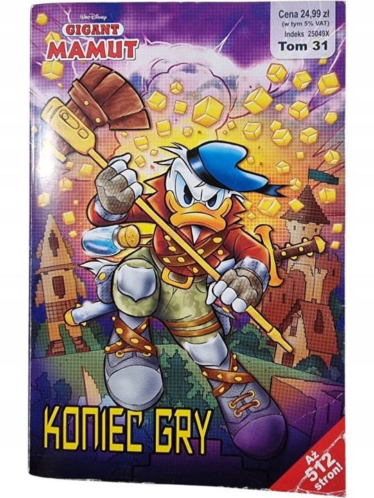 Zdjęcie egzemplarza: Koniec gry / Gigant Mamut / Kaczor Donald / Komiks nr 31