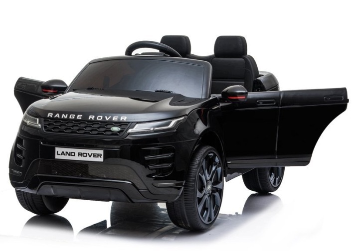 Авто на акумуляторі RANGE ROVER EVOQUE пульт LED чорний іграшка для дітей — фото 6