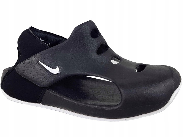 Nike сандалі дитячі пластик чорний розмір 25 (вживаний) — фото 7