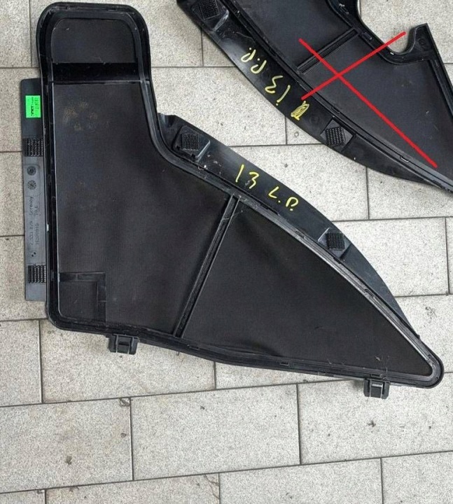 wasserkastenabdeckung wasserkasten vorne seite links BMW i3 7333879