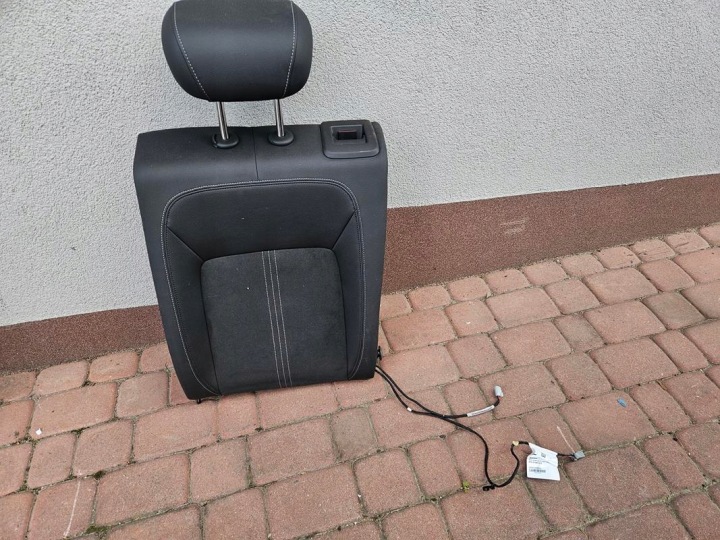 Sitz heck hinten siedzisko oparcie alkantara Leder Opel Insignia B
