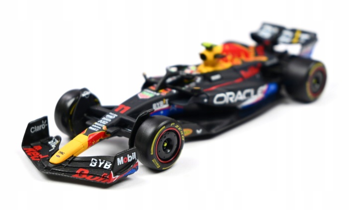 Race - oracle red bull racing rb19, bburago — фото 7