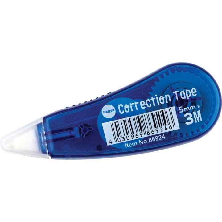 Коректор-стрічка 5 мм x 3 м CENTRUM 86924 мікс колір - 1 шт.