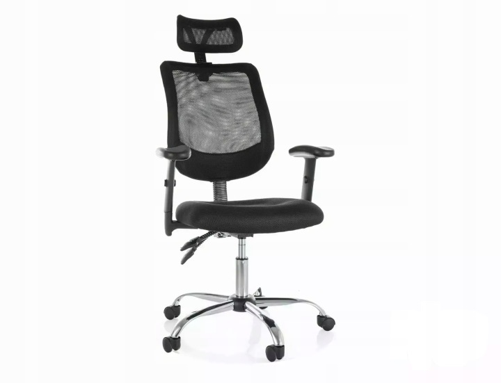 Kancelářská otočná židle Q-118R černá židle Sig