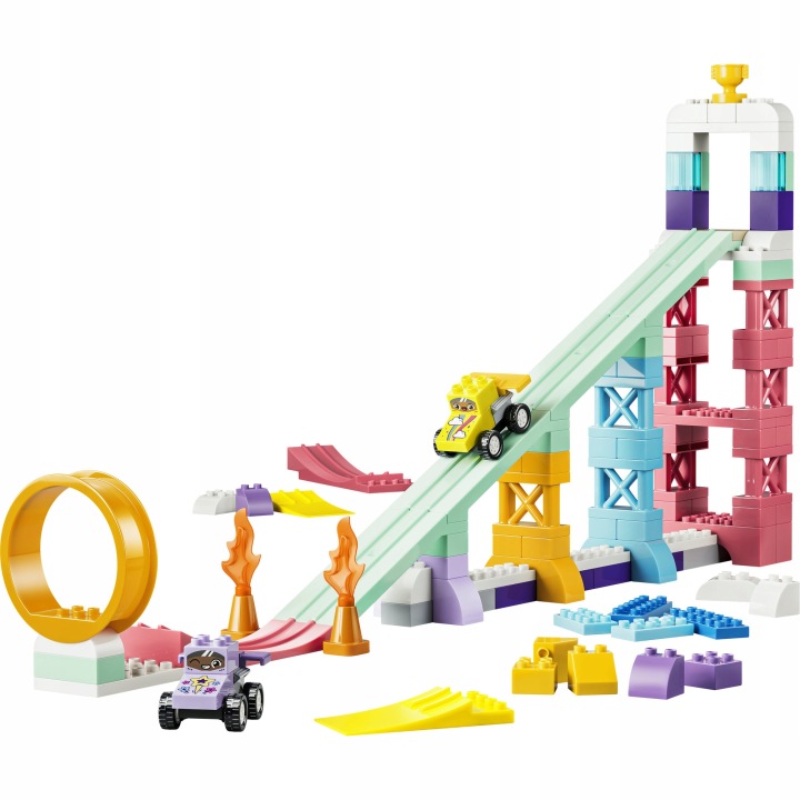 LEGO 10478 DUPLO Творчі рампи 3 в 1 з транспортними засобами — фото 3