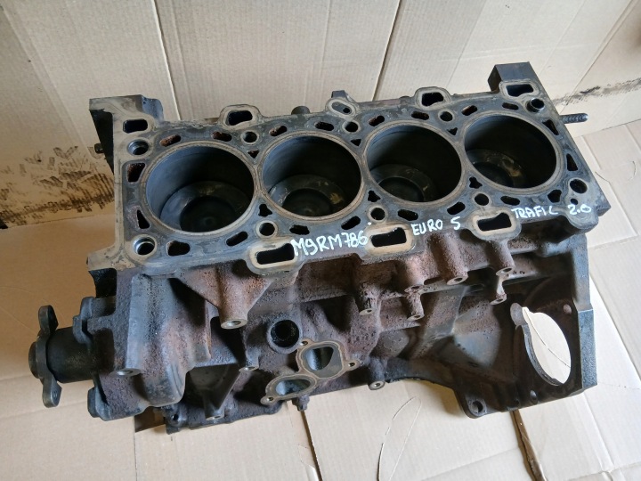 RENAULT TRAFIC OPEL VIVARO 2.0 DCI M9R M9RM786 BLOK DOL of the engine pistons crank