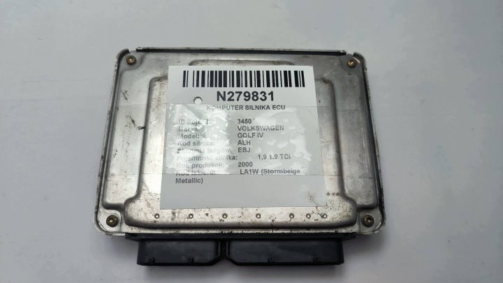 computer of the engine ECU 038906012M 1.9 TDI VOLKSWAGEN GOLF IV
