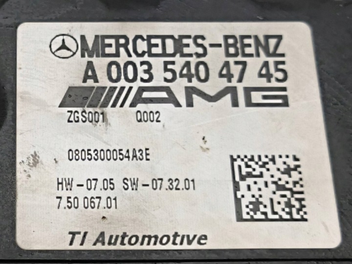 MERCEDES W216 CL216 CL 63 AMG PALIVO UMPER A0035404745 9