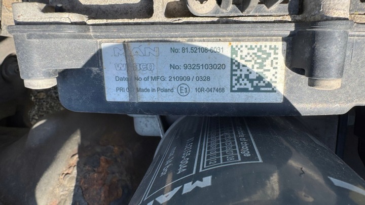 BASIS AF MAN TGX TG3 ORIGINAL 81521086031 5
