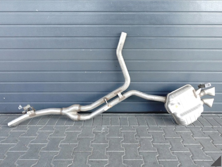 AUDI A8 4H0 4H4 D4 LIFT 13-17 AUSPUH SYSTEM TLUMIK KONCOWY LONG 3.0 TDI