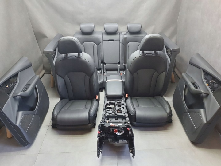 Audi Q8 FOTELE bőr GRZANE WENTYLOWANE oldalsó SIEDZENIA 4M8959760B