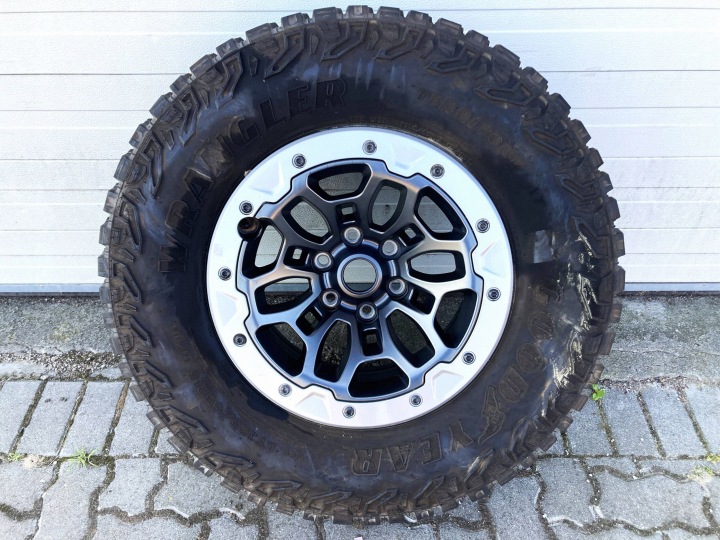 RAM 1500 TRX Jante d’aluminium Caoutchouc Zapas 18 Cali 18x9 6x139,7