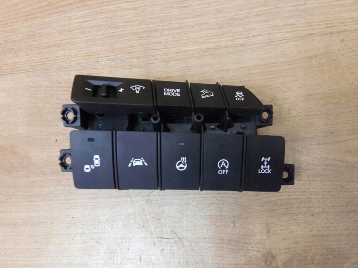 Hyundai Santa Fe III panel ovladac grzania volantu ESP martwego pola